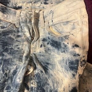 American Eagle Outfitters Acid Wash Jeans Sz 2 Women